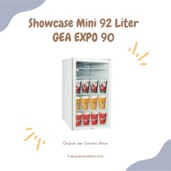 Showcase Kecil Gea Expo-90Fd 92 Liter Display Cooler Lemari Pendingin