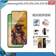 Tempered Glass Full Esd Spy Premium Samsung Galaxy A56 5G A55 5G A54 5G A36 5G A35 5G