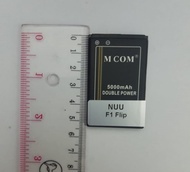 Battery Batre Baterai Double Power Mcom Nuu F1 Flip