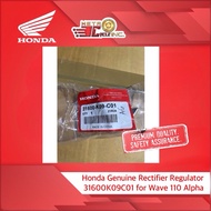 Honda Rectifier Regulator 31600K09C01 for Wave 110 Alpha