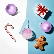9 PCS Christmas Ball Ornaments xmas Tree Decorations Hanging Balls for Home New Year Party Decor - 2