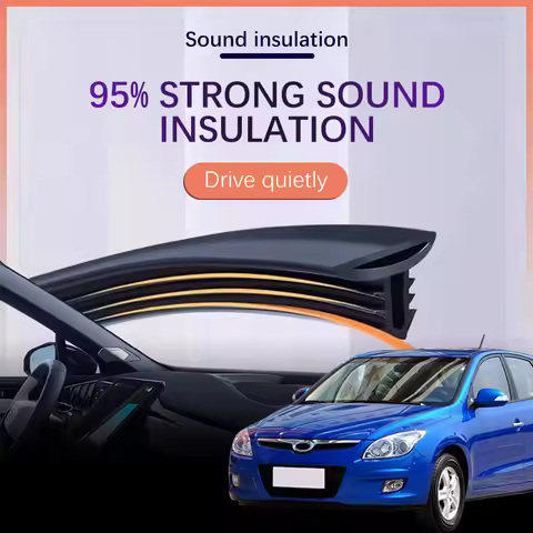 Car Dashboard Sealing Strip Interior Auto Noise Sound Insulation Rubber Trim Weatherstrip For Hyunda