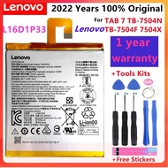 แบตเตอรี่สำหรับ Lenovo TAB 7 TB-7504N TB-7504F 7504X แบตเตอรี่ + เครื่องมือ 3500MAh L16D1P33