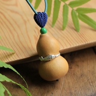 天然葫蘆 | 春秋原創設計全手工 | 真葫蘆項鏈 999足銀魚指環