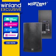 Konzert by Winland 15inch Active Speaker-5 Band EQ/USB/SD Slot/Line-In/Mic Input & BT-500Watts (Free