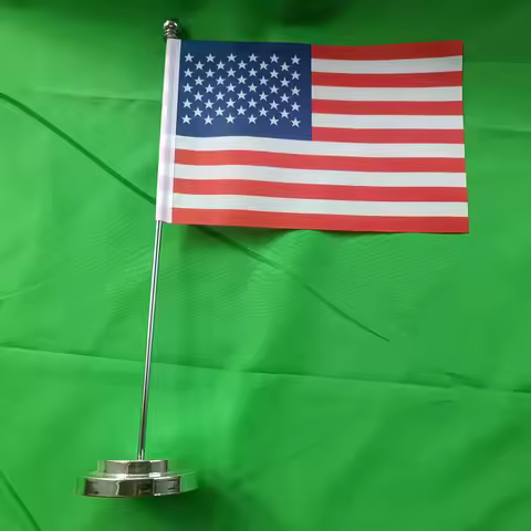 14x21cm Office Desk Flag Of United States US USA American Flag US Desk Ornaments Flags