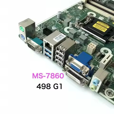 For HP ProDesk 498 490 G1 Desktop Motherboard MS-7860 718412-001 718772-001 Mainboard 100% Tested OK