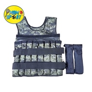 Weight Vest ADJUSTABLE Weight Vest 1-10KG ARMY