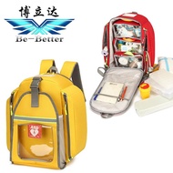Waterproof AED Backpack First Aid Equipment Bag AED Large Capacity AED Storage Bag Outing UDEQ