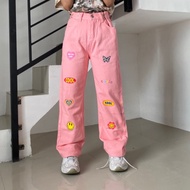 Y2k PINK PREMIUM JEANS/JEANS Hook