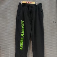 Sweatpants Band Official AGNOSTIC FRONT - GREEN LOGO Original