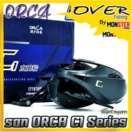 รอกตกปลา รอกหยดน้ำ ORCA C1 Series มีกิ๊กเสียง 7.0:1 (มีทั้งหมุนซ้ายและหมุนขวา)