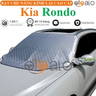 Kia Rondo car rearview mirror sunshade with high quality umbrella fabric - OTOALO