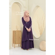 Laura Dress Muslimah (3XL.4XL.5XL.6XL.7XL)