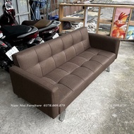Ghế Sofa Bed Có Tay Vịn ( Ghế Giường Thông Minh Đa Năng) Gấp Gọn Dài 1m9 Sang Trọng