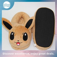 【免运费】28cm Anime Pokemon Eevee Umbreon Espeon Night Fury Slippers Plush Cartoon Cosplay Costume Shoes