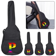 Guitar Bag 31~41 Inch Guitar Case Printing Rainbow Series Classic Acoustic Guitar Cover Backpack Oxf