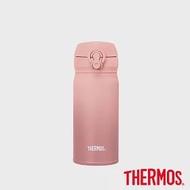 【THERMOS 膳魔師】不銹鋼真空保溫瓶350ml (JNL-354-GMOR)漸層橘