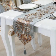 Table Runner / Bed Runner - Long Tablecloth - Luxury - Gray - 33X210Cm