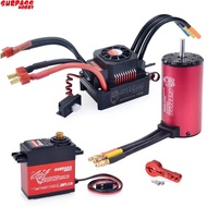 RC Waterproof Combo 4076 2000KV 2250KV Brushless Motor w/ 120A 150A Brushless ESC with S2000ML 20KG 