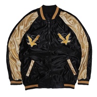 Jaket sukajan murayama - high and low eagle - hitam gold