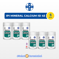 [Paket isi 6] IPI Mineral Calcium 45 Tablet