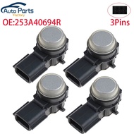 New 3 Pins PDC Parking Sensor For Renault Car Accessories 253A40694R 253A4-0694R