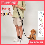 Factory Direct Sales Dog Leash Small Forehead Shoulder Multifunctional Running Free Hands Reflective