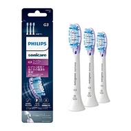 PHILIPS Sonicare Electric Toothbrush Replacement Brush Premium Gum Care 3 Regulars 9 Months White / Black