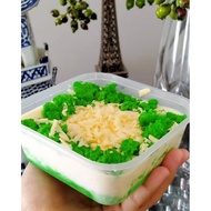 kek Pandan Cheese Leleh