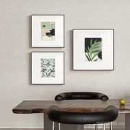 Modern Simple Painting Restaurant Abstract Green Leaf Painting Decorative Painting Background Wall T