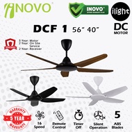 INOVO DCF 1 56 Inches / DCF 1 BABY 40 Inches DC Motor Ceiling Fan 5 ABS Blade (8F+8R) 16 Speed Remote Control Ceiling Fan