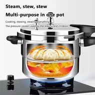 Pressure Cooker, Household Gas Induction Cooker General Thickened Explosion-Proof Safety Mini Pressure Cooker, 7L/9L/11L