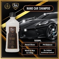 [100% Original] Easystone Gold Nano Car Shampoo 500ml Wash & Wax in 1 Step Car Shampoo Sabun Kereta 