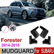 Car Mudguards For Subaru Forester 2014 Forester SJ 2018~2015 Fender Mud Flaps Guard Splash Flap Mudp
