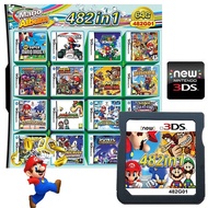 482 in 1 Game Games Cartridge Mario Multicart for nintendo 2DS 3DS 3DSLL NDS NDSL NDSI NDSLL 3DS NDS