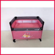 ◵ Baby 1st Space Saver Baby Crib Playpen Baby Bed