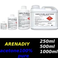 READY STOCK!!!100% PURE ACETONE, ACRYLIC, GEL & GEL POLISH REMOVER-