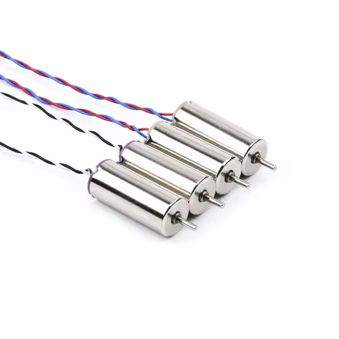 4 PCS 8.5 x 20mm 8520 Coreless Motor CW CCW For 120 120mm DIY Micro Tiny QX80 QX95 QX110 FPV RC Quad