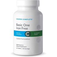 Cooper Complete Basic One Iron Free One A Day Multivitamin, 60 Tabs