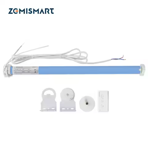 Matter over WiFi Smart Roller Shade Blinds Motor for 37mm 38mm Tube Work with Homekit Google Home Sm