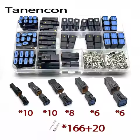 1 Set Car JST Type Waterproof Plug Tool Box 02T-JWPF-VSLE-S 02R-JWPF-VSLE-S 3 4 6 8 Pin Pure Copper 