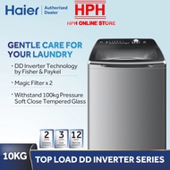 【KL area - choose OTHERS】HAIER 10KG INVERTER FULLY AUTO WASHING MACHINE HWM100-M1990DD mesin basuh
