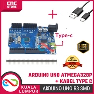 ARDUINO UNO R3 ATMEGA328P SMD CH340 ATMEGA328P TYPE-C PLUS DATA CABLE