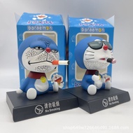 Patung Doraemon Baru yang Bergaya - Patung Mainan Bobblehead Ding Dong untuk Kereta