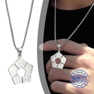 Anime Bluelock Necklace Fashion Blue Lock Football Pendant Necklace P7o1