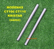MODENAS CT100 CT110 KRISTAR FRONT FORK INNER TUBE MONOSHOCK ABSORBER FORK DEPAN BATANG BESI SET CT 1