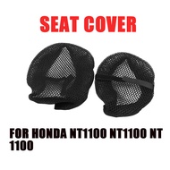 For Honda NT1100 NT1100 NT 1100 Motorcycle Seat Cover 3D Honeycomb Mesh Protector Insulation Cushion