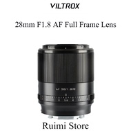 Viltrox 28mm F1.8 AF High-Quality Full Frame Humanistic Fixed Lens: Pro for E/Z Mount