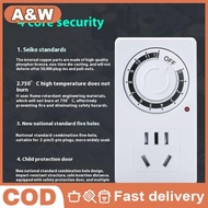 12/24 Hours Cyclic Timer Kitchen Timer Outlet Loop Universal Timing Soet Mechanical Timer